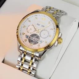 JSDUN 8911 Men's Watch High Quality Waterproof Luminescent Automatic Mechanical Watch Luxury Brand Multi functional Men's Watch