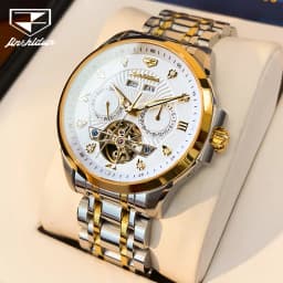 JSDUN 8911 Men's Watch High Quality Waterproof Luminescent Automatic Mechanical Watch Luxury Brand Multi functional Men's Watch