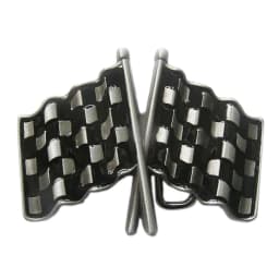 Men Belt Buckle Car Racing Flag Belt Buckle Gurtelschnalle Boucle de ceinture BUCKLE-AT055 Free Shipping