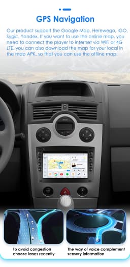 2 din Carplay Android Auto Car Radio For Renault Megane 2 2002-2009 Car Multimedia GPS autoradio RDS DSP AI 4G Octa Core 7862