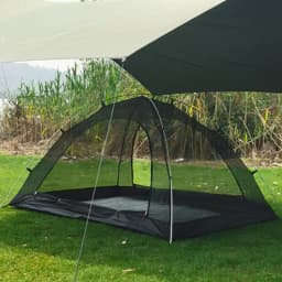 2 Person Family Camping Beach Tents Mesh Net Tent Outdoors Fly Net Tent Quick Installation Ventilated Tent Folding Camping Tent
