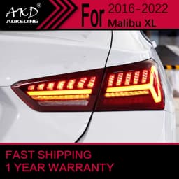 Car Lights for Chevrolet Malibu LED Tail Light 2016-2022 Malibu Rear Stop Lamp Brake Signal DRL Reverse Automotive Accessories