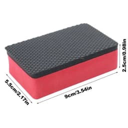 Paint Prep Sponge Clay Bar Scrubbing Pad For Car Paint Deep Cleaning Tool Dirt Remover Decontamination Effective On Stubborn