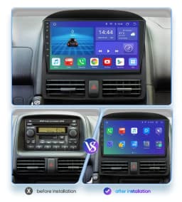2din Android Auto Radio for Honda CR-V CRV 2002 - 2006 2003 Car Multimedia 7862 Video Player Carplay GPS 2 Din Stereo Head Unit