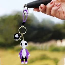 Skull Keychain Scary Skeleton Key Chain 8cm Backpack Purse Key Holder Portable Key Chain Bag Pendant For Men Women