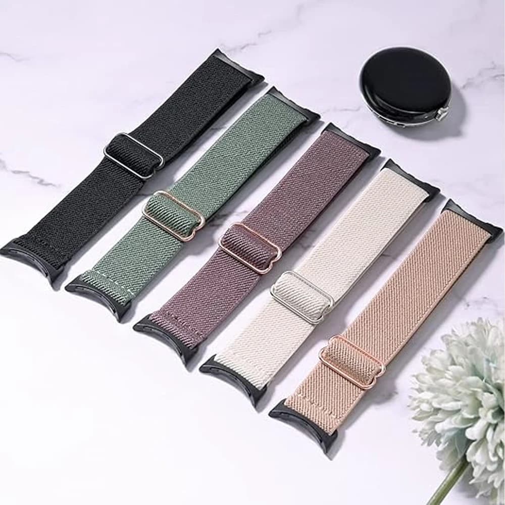 Band For Pixel watch 2 Strap Smartwatch Accessories Scrunchie Elastic Nylon Bracelet Correa for Google Pixel watch Active Strap