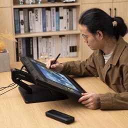 Huion Desktop Arm ST500 Display Holder for 2-10Kg Monitor Compatible with Kamvas 22/22 Plus/24/24 Plus/Pro 19/Pro 24 (4K)/Pro 27
