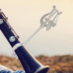 Clarinet Sheet Music Clip Metal Adjustable Marching Band Music Lyre With Strong Spring Trumpet Marching Lyre Music Book Clip For