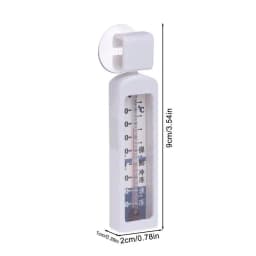 Refrigerator Freezer Temperature Gauge Professional Temperature Gauge Clear Display Fridge Gauges Temperature Safety Thermograph