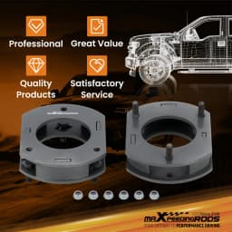 Front 2" 50mm Leveling Kits Strut Spacer For Jeep Grand Cherokee WK2 2016 2017