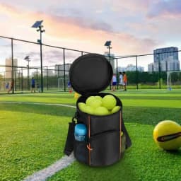 Large Capacity Sport Tennis Satchel Waterproof Balls Holder Bag Tennis Bag With Multiple Pockets And Shoulder Strap For Tennis