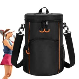 Large Capacity Sport Tennis Satchel Waterproof Balls Holder Bag Tennis Bag With Multiple Pockets And Shoulder Strap For Tennis