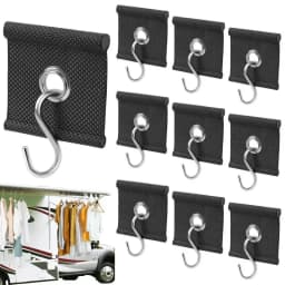 RV Awning Hooks Outdoor Light Multipurpose Hooks 10PCS 22 Lbs Bearing Load Hooks Wear-Resistant Hooks For Clothes Umbrellas