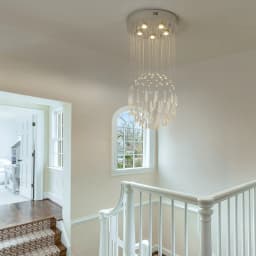 Crystal Led Ring Pendant Lights Modern Chandelier Ceiling Lamps Living Dining Room Decoration Lustre Hanging Fixtures Luminaire