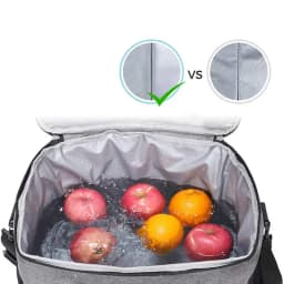 Insulated Picnic Lunch Bag 33L Large Capacity Cooler Bags Food Thermal Box for Outdoor Travel Camping Thickened oxford cloth