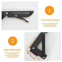 No-Punch Desktop Extension Brackets No-Punch Keyboard Stand Computer Desks Extension Plate Support Rack For Home Study Room