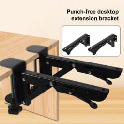 No-Punch Desktop Extension Brackets No-Punch Keyboard Stand Computer Desks Extension Plate Support Rack For Home Study Room