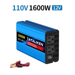 1600w-4500W 12V/24V to AC 110V 60Hz Pure Sine Wave Inverter Car Power Tranfermer Voltage Portable Converter with LED Display