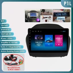 Hizpo Car Radio For Hyundai Tucson 2 IX35 2011 - 2017 Wireless CarPlay Android Auto Intelligent Systems 2din 4G WIFI DSP GPS BT