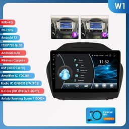Hizpo Car Radio For Hyundai Tucson 2 IX35 2011 - 2017 Wireless CarPlay Android Auto Intelligent Systems 2din 4G WIFI DSP GPS BT