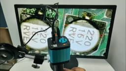 Yizhan 1080P 4K HD Industrial Microscope For Soldering Microscope 48MP HDMI VGA USB Digital Microscope Camera Updated Arm Stand