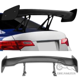 Universal GT Style Rear Spoiler Wing Tail Air Dam For 99% Sedan Body Kit Decoration Racing Car Tuning Accessories