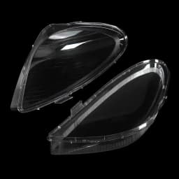 MAGICKIT 2Pcs For Mercedes-Benz R171 SLK 2005-2011 LH &RH Headlight Lens Cover Headlamp Lens Cover Clear US CAR Accessories
