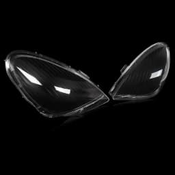 MAGICKIT 2Pcs For Mercedes-Benz R171 SLK 2005-2011 LH &RH Headlight Lens Cover Headlamp Lens Cover Clear US CAR Accessories