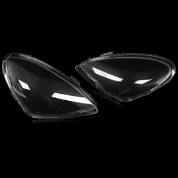 MAGICKIT 2Pcs For Mercedes-Benz R171 SLK 2005-2011 LH &RH Headlight Lens Cover Headlamp Lens Cover Clear US CAR Accessories