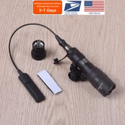 Tactical M300B M300 Scout Light HK416 AK47 Rifle Surefir WeaponFlashlight LED Hunting Torch Momentary Pressure Pad Switch