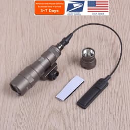 Tactical M300B M300 Scout Light HK416 AK47 Rifle Surefir WeaponFlashlight LED Hunting Torch Momentary Pressure Pad Switch