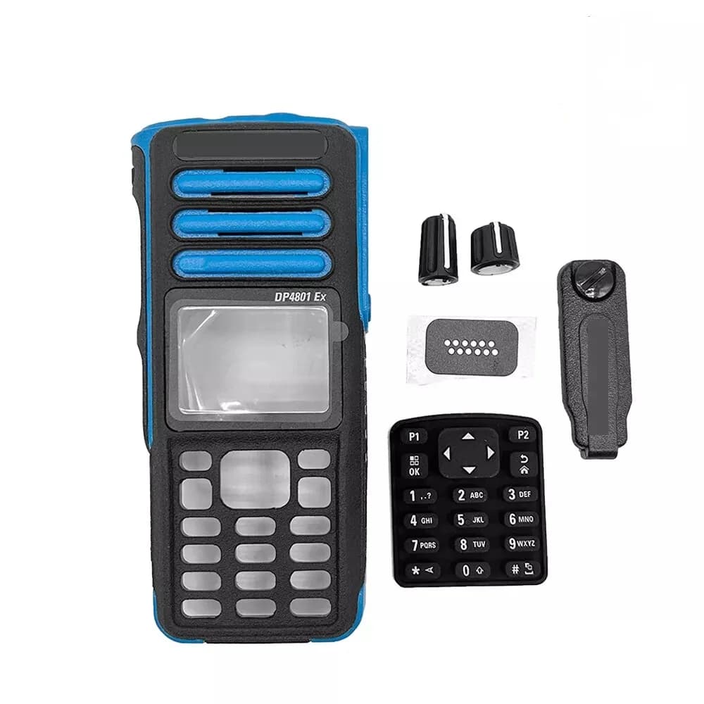 Replacement Front Housing Case Kit For XIR P8668EX DP4801EX DGP8550EX Two Way Portable Radio