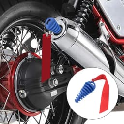 Wash Plug Exhaust 2 Strokes Wash Plug Dirtbike 2 Strokes Dirtbike Exhaust Plug With Streamers For Mufflers Exhaust Silencer