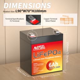 6Ah 10Ah 12Ah 20Ah 30Ah 12V 100Ah LiFePO4 Battery Pack BMS 200Ah 300Ah Lithium Iron Phosphate Rechargeable Battery Bateria