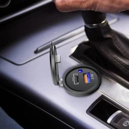 Car Fast Charger 2 Ports Car Phone Charger Adapter Cell Phone Car Charger For Most Phones And Tablets USB Socket For Car