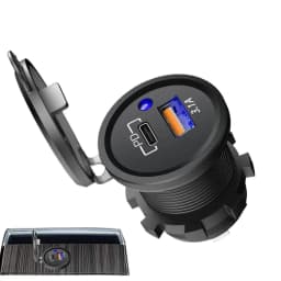 Car Fast Charger 2 Ports Car Phone Charger Adapter Cell Phone Car Charger For Most Phones And Tablets USB Socket For Car