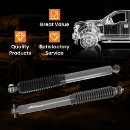4PCS Front Rear Shock Absorbers For Jeep Grand Cherokee 1999-2004 Lifted 0-3"