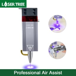 LASER TREE 20W 10W 5W Laser Module Air Assist 450nm Blue Light Laser Head for Laser Engraving Cutting Machine Wood Marking Tool