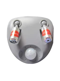 Car Sensor Park Dual Laser Garage Sensor Assist 360-Degree Parking Aid ABS For SUV 360-degree Adjustable Parking Functional