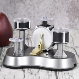 Finger Touch Drum Miniature Drum Set Innovative Finger Touch Mini Drum Kit Electronic Mini Desktop Drum Kit Novel Desktop Drum