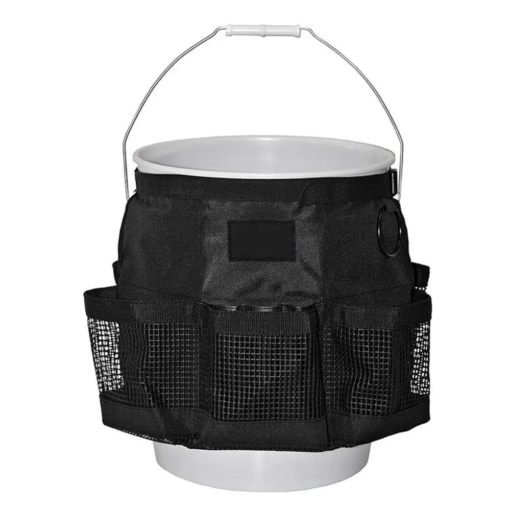 5 Gallon Car Storage Bucket Organizer Vehicle Hanging Wash Tool Storage Bag Pouch Multifuntion Outdoor Fishing Buckets