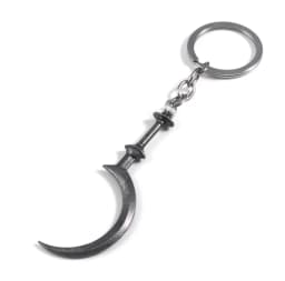 Residents Evils 8 Village Lady Dimitrescu Keychain Alcina Dimitrescu Figure Metal Pendant Key Chain Women Men Keyring Jewelry