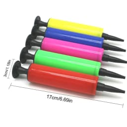 Portable Air Pump Balloon Pump Iator Kit For Wedding Birthday Party Accessories Hand Pump Birthday Party Supplies Toys Right