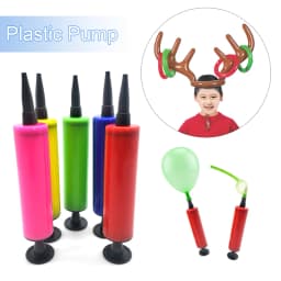 Portable Air Pump Balloon Pump Iator Kit For Wedding Birthday Party Accessories Hand Pump Birthday Party Supplies Toys Right