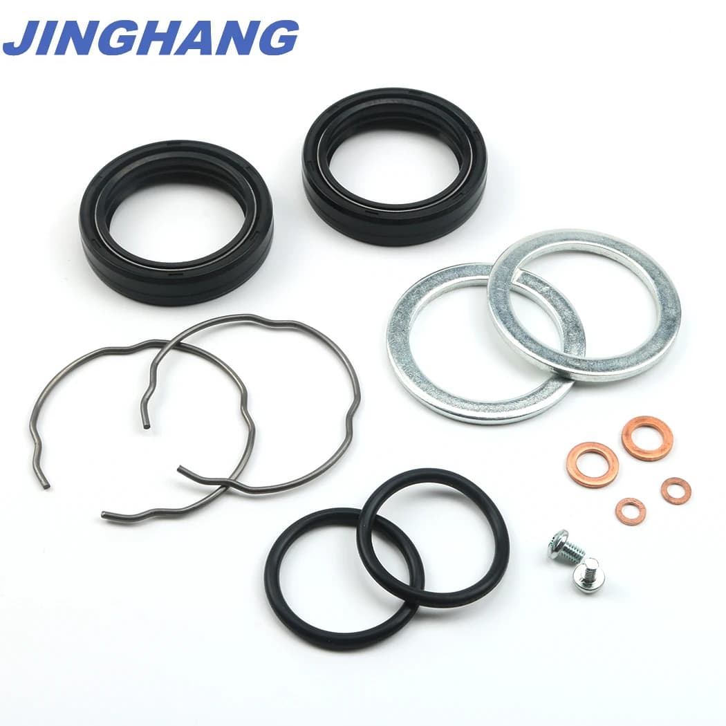 For New Gasket Oil Seal Kit Front Fork Harley Davidson Dyna JGI-45849-87