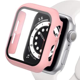 Glass+Cover for Apple Watch Case 44mm 40mm 45mm 41mm 42mm 38mm iWatch Accessory Screen Protector Apple Watch Series 3 6 SE 7 8 9