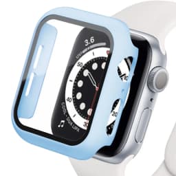 Glass+Cover for Apple Watch Case 44mm 40mm 45mm 41mm 42mm 38mm iWatch Accessory Screen Protector Apple Watch Series 3 6 SE 7 8 9