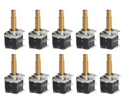 10PCS 4080710Z19 Walkie Talkie Channel Switch Selector Control for CP200 CP180 CP040 CP140 PR400 EP450 Two Way Radio
