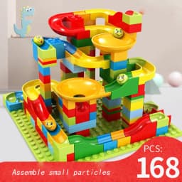 Children's Slide Blocks Are Compatible With Lego Plastic Assembled Small Particles 3-6 Years Old Boys And Girls Educational Toys