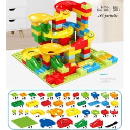 Children's Slide Blocks Are Compatible With Lego Plastic Assembled Small Particles 3-6 Years Old Boys And Girls Educational Toys